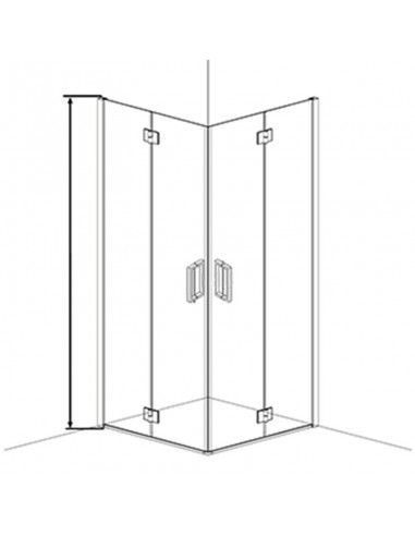Scheda tecnica box doccia pieghevole