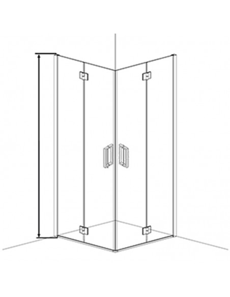Scheda tecnica box doccia pieghevole