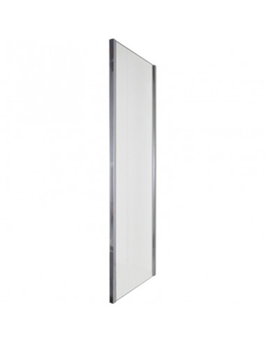 Vetro fisso per box doccia cristallo trasparente profili cromo