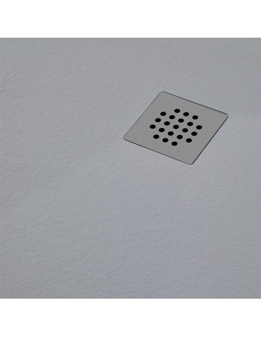 Piatto doccia in marmo resina bianco