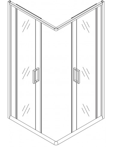 Scheda tecnica Box doccia angolare