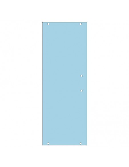 Vetro scorrevole temperato trasparente 6mm per ricambio box doccia/nicchia/doppia nicchia H188 cm