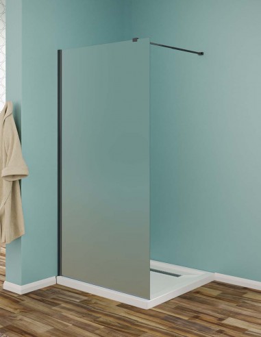 Parete walk-in opaco nero