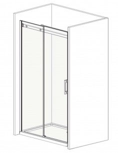 Nicchia scorrevole Elegance gold 2