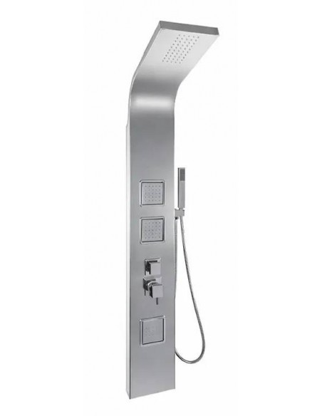 Colonna doccia idromassaggio modello Atene Silver H135 cm