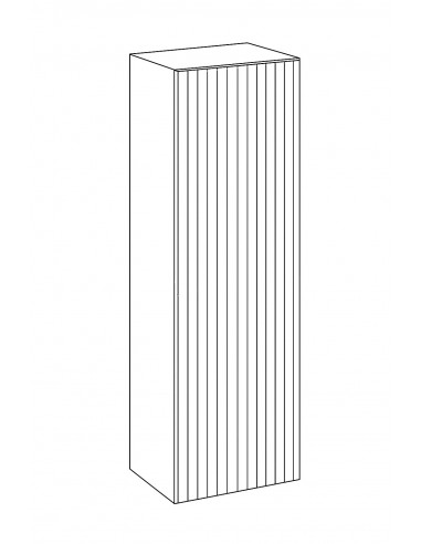 Colonna Bagno Sospesa Cannettata