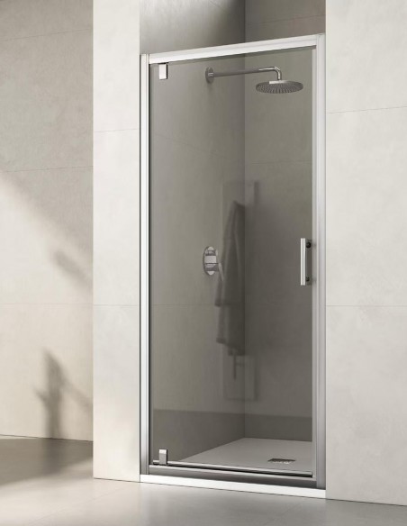 Porta battente con telaio