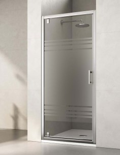 Porta battente con telaio