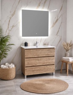 Mobile bagno 3 cassettoni 2