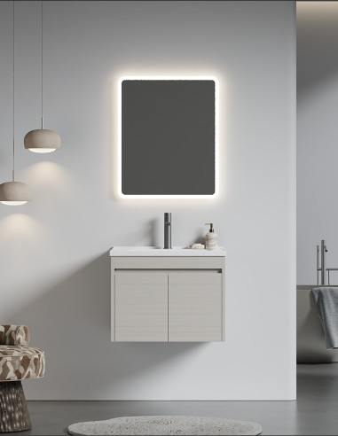 Mobile Bagno Sospeso 60 cm a 2 Sportelli mod....
