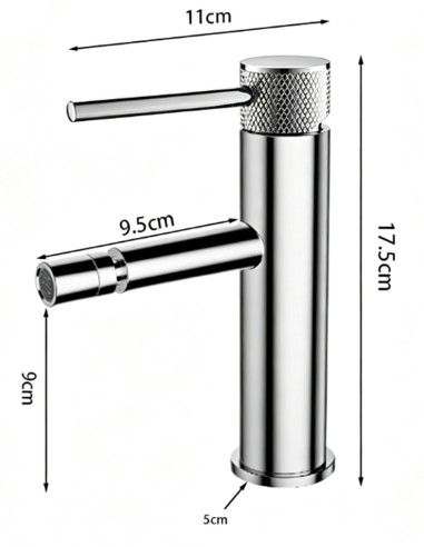 Set Miscelatori Bagno Lavabo e Bidet Cromato...