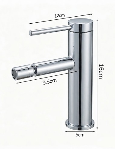 Set Miscelatori Bagno Lavabo e Bidet Cromato...