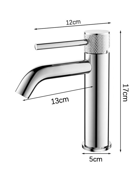 Set Miscelatori Bagno Lavabo e Bidet Cromato Lucido - Serie Namy