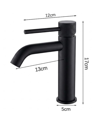 Set Miscelatori Bagno Lavabo e Bidet Nero Opaco...