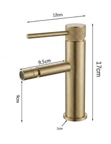 Set Miscelatori Bagno Lavabo e Bidet Oro...