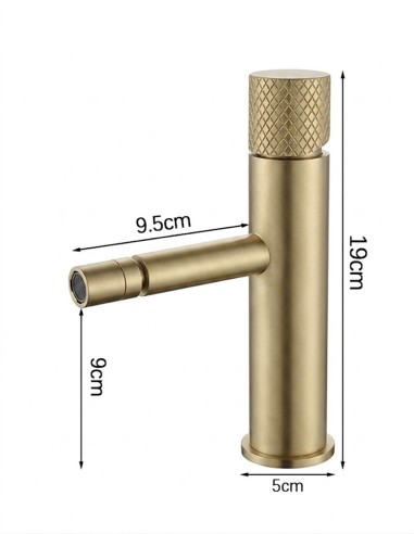Set Miscelatori Bagno Lavabo e Bidet Oro...