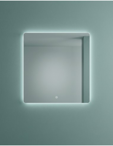 Specchio retroilluminato a LED con Tasto Touch...