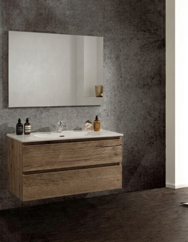 Mobile da bagno sospeso modello lineare base...