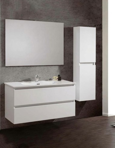 Mobile da bagno sospeso modello lineare base...