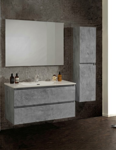 Mobile da bagno sospeso modello lineare base...