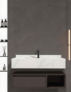 Mobile bagno sospeso modello Elisa con 1 cassettone...
