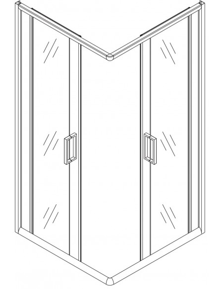 Scheda tecnica Box doccia angolare